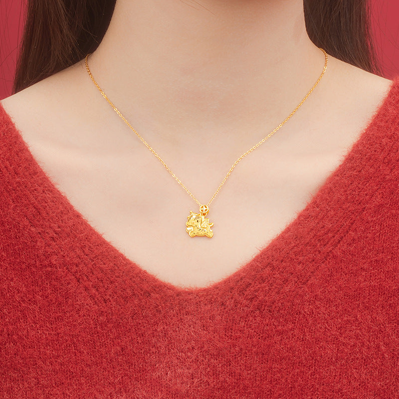 Sterling Silver Coin and Zodiac Necklace