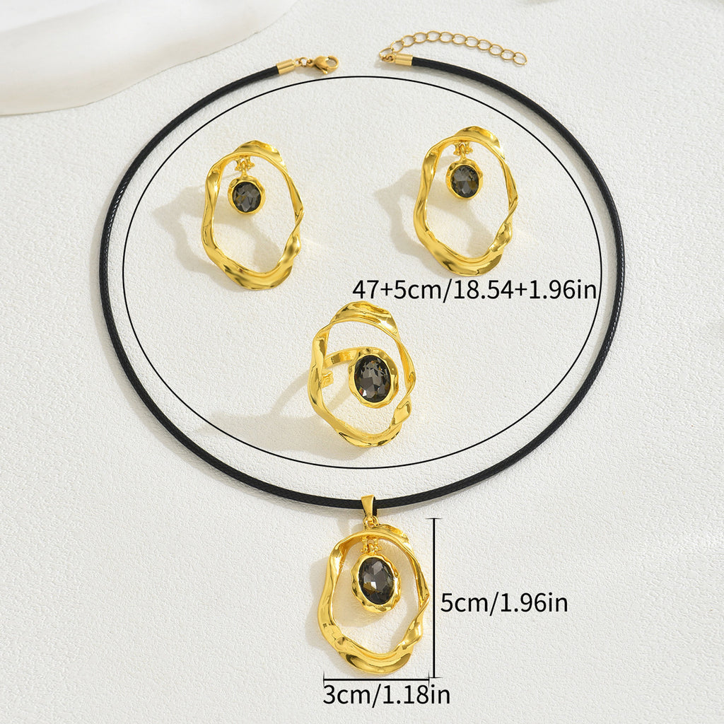Irregular Oval Frame Jewelry — product image 4