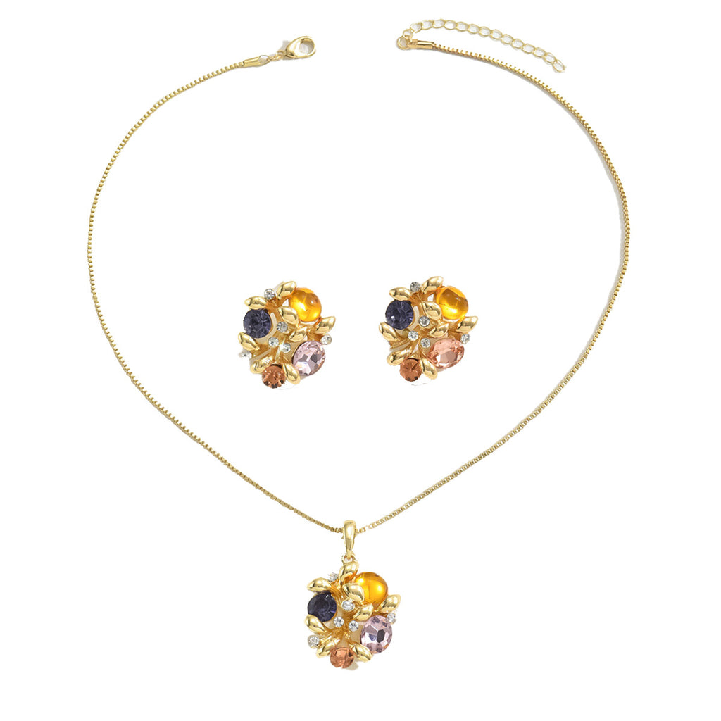 Warm Multicolor Cluster Jewelry — product image 5