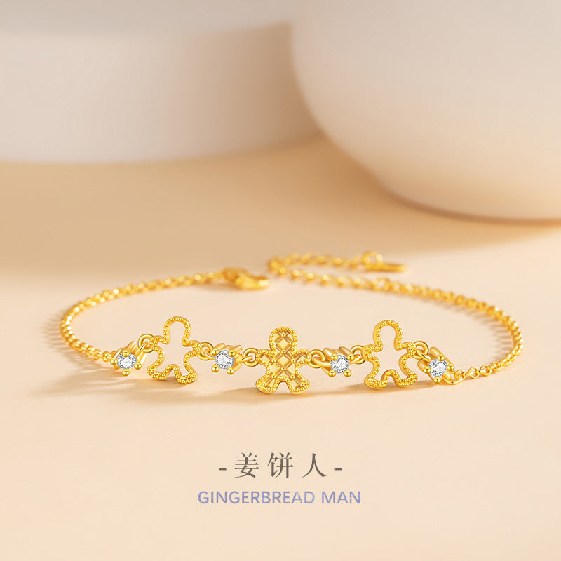 Bracciale in argento sterling 925 – stella e zirconi