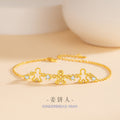 Bracciale in argento sterling 925 – stella e zirconi