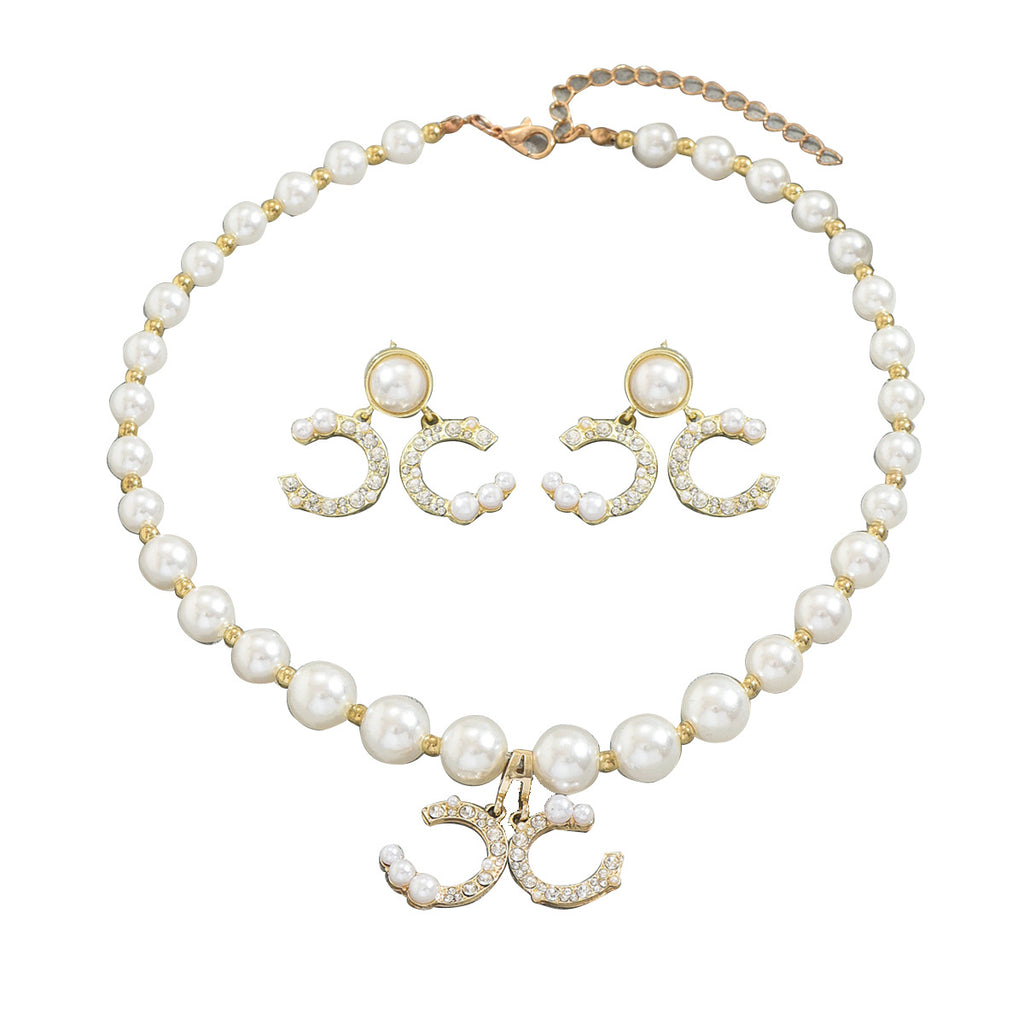 Pearl-Effect Curved Motif Jewelry — product image 5