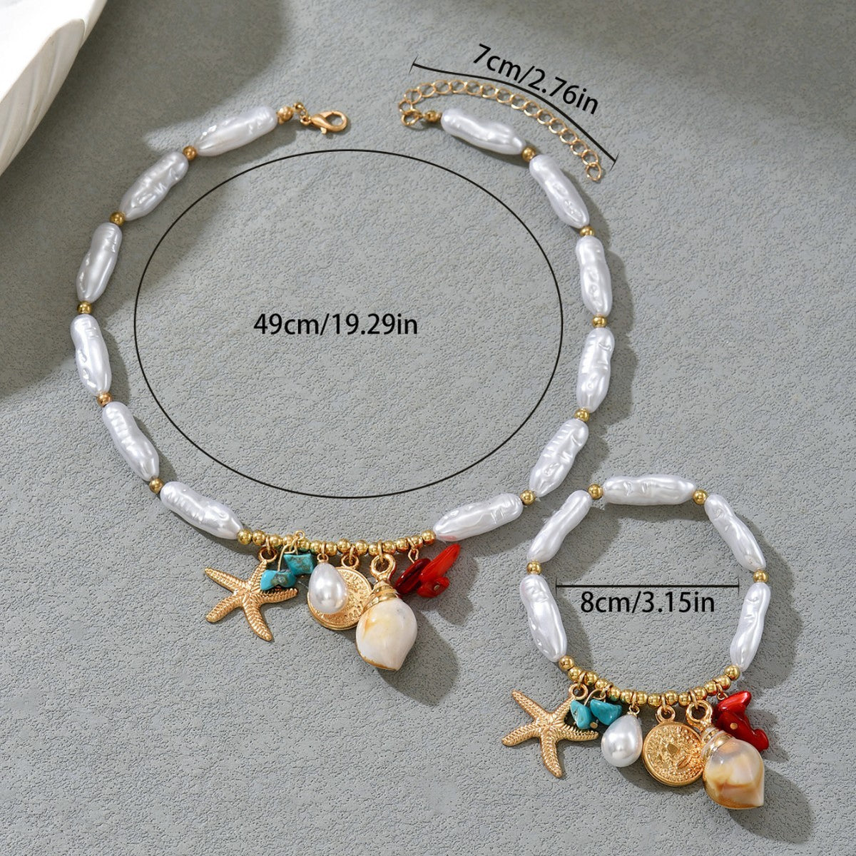 Coastal Bead and Charm Jewelry — product image 4