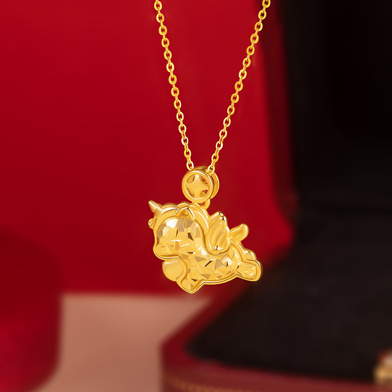 Sterling Silver Coin and Zodiac Necklace
