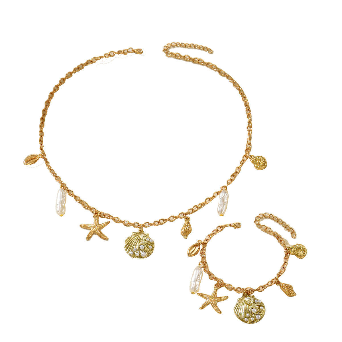 Shell and Starfish Charm Jewelry — product image 5