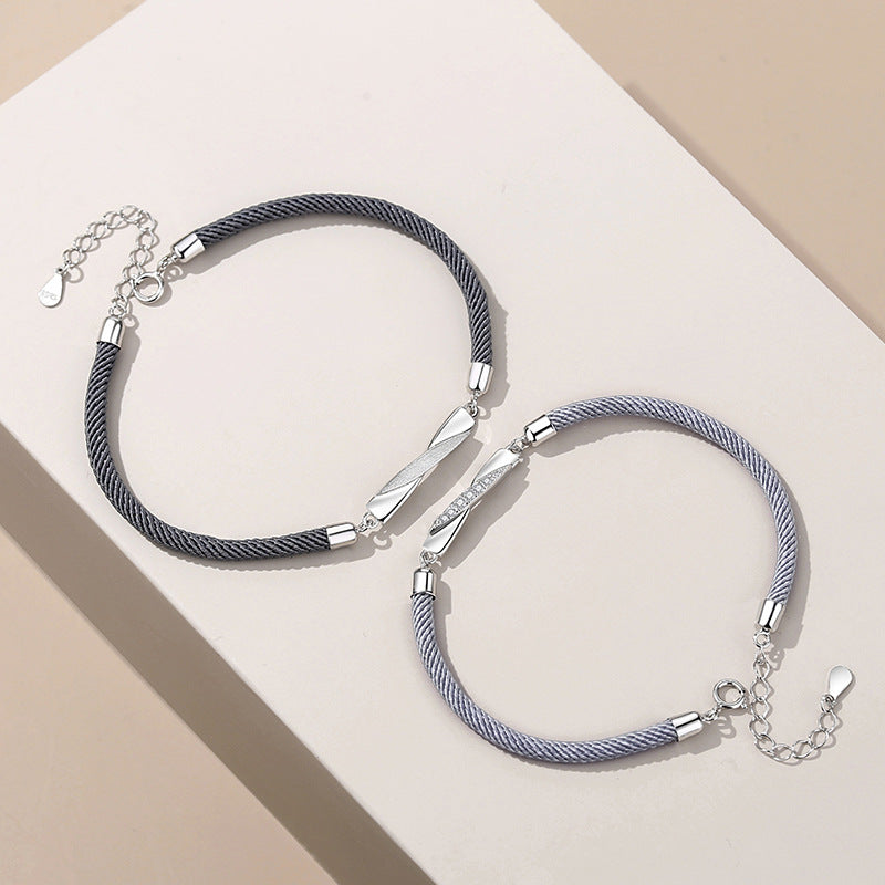 Sterling Silver Möbius Bracelet