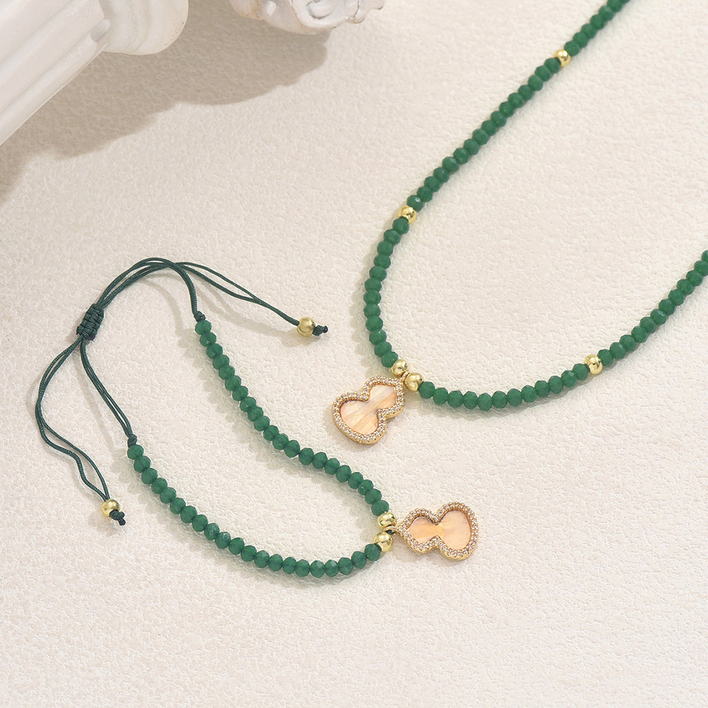 Green Bead Drop Jewelry — product image 2