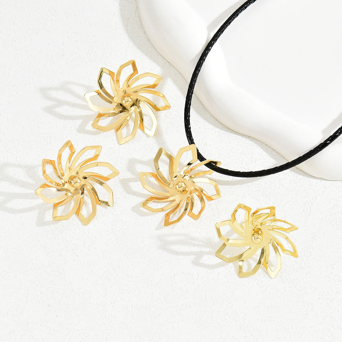 Open Petal Cord Jewelry — product image 3
