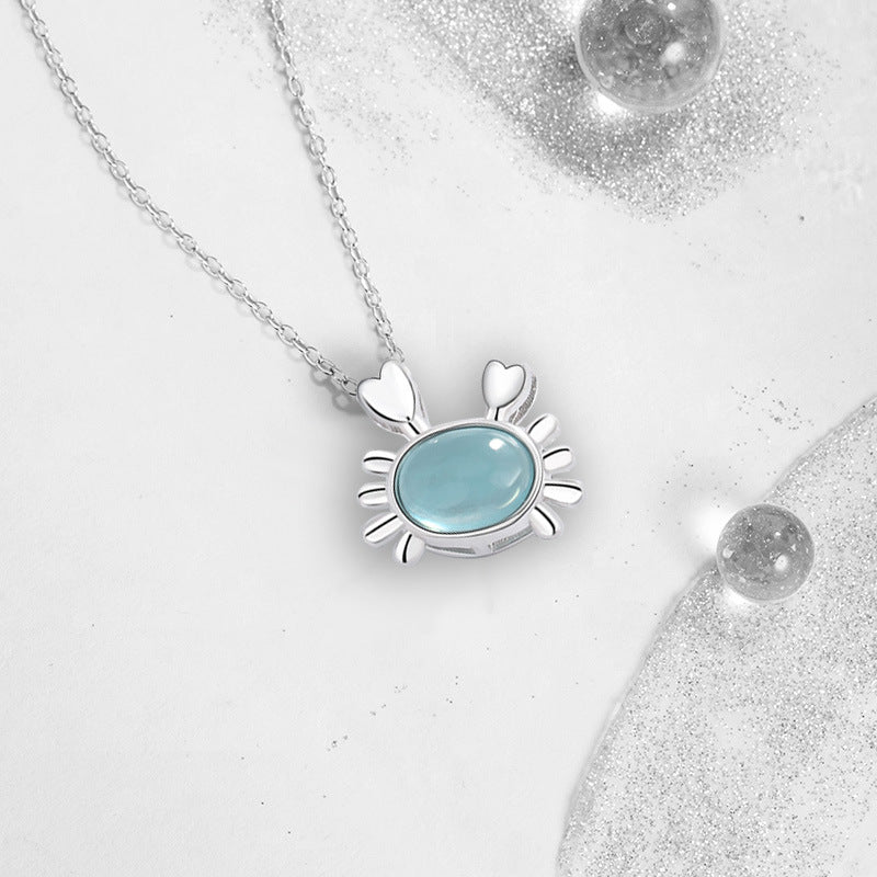 Sterling Silver Crab Jewelry – Pearl Detail