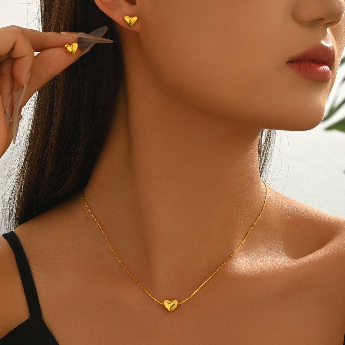 Tiny Heart Pendant Jewelry