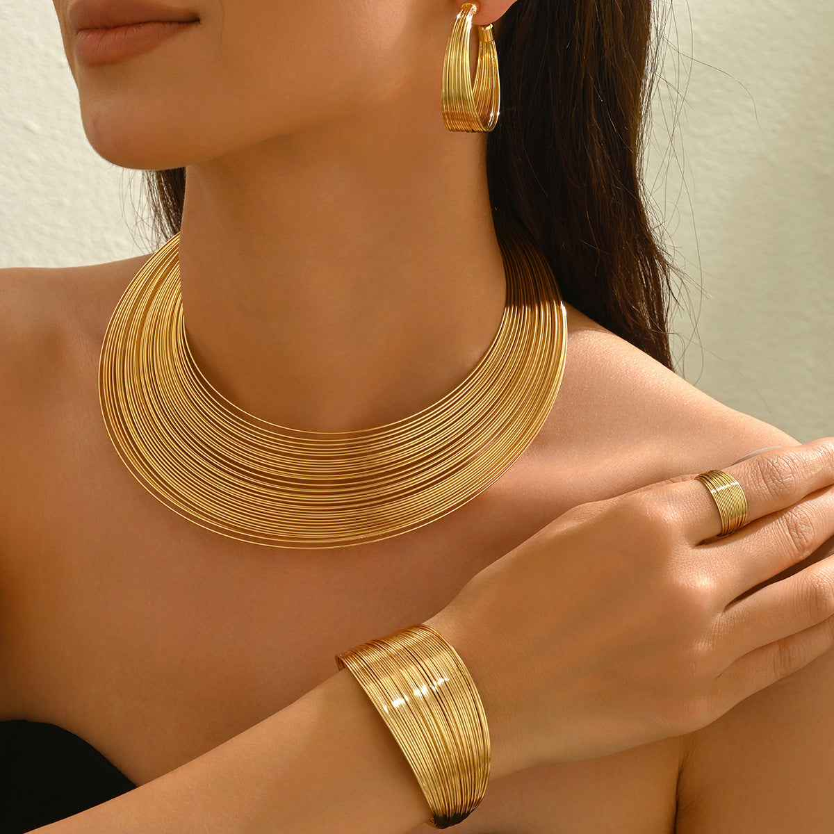 Ribbed Collar Jewelry — product image 2