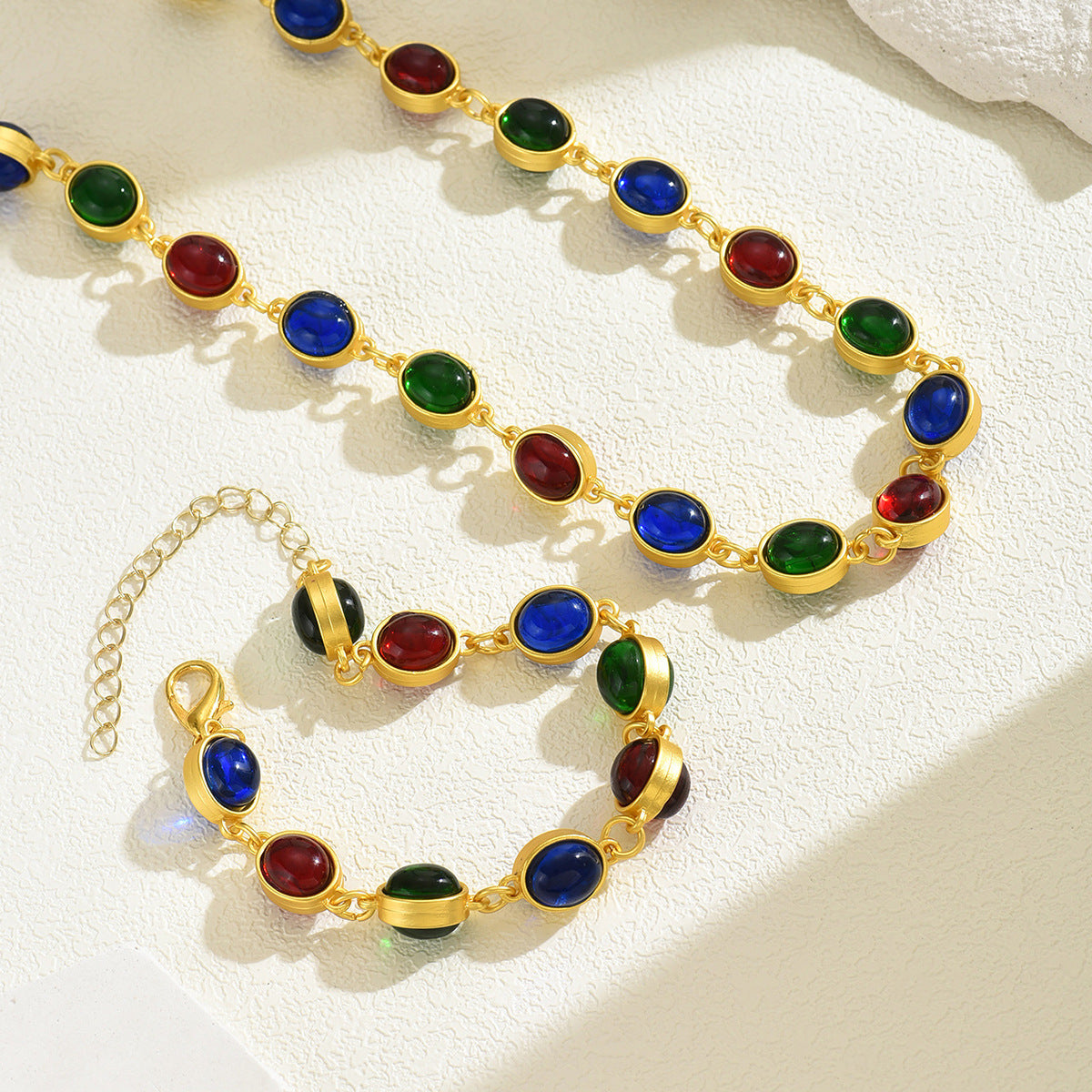 Multicolor Oval Station Jewelry — product image 2