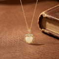 Sterling Silver Arrow and Heart Necklace – Hetian Jade