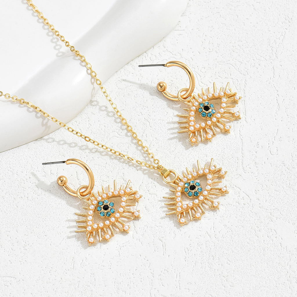 Radiating Eye Motif Jewelry — product image 3