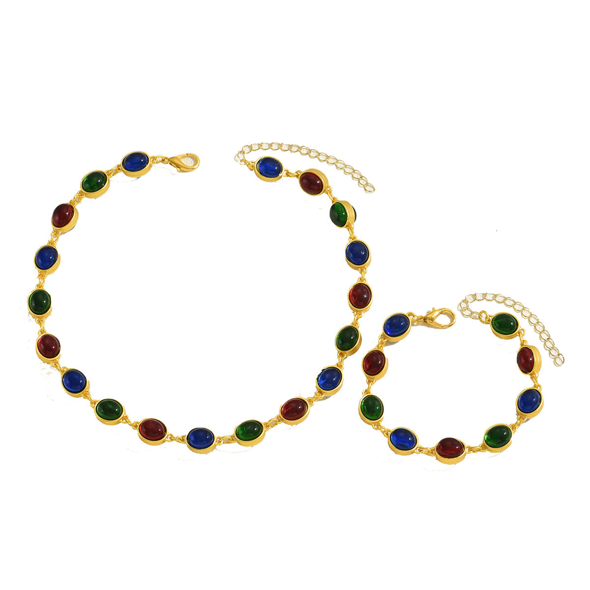 Multicolor Oval Station Jewelry — product image 5