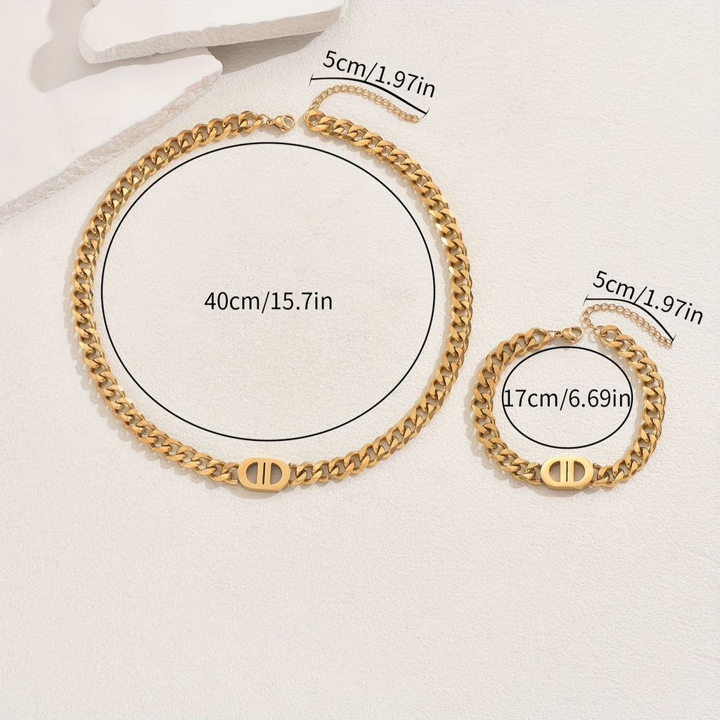 Chunky Interlocking-Link Jewelry — product image 4