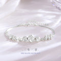 Fine Silver Bell Bracelet