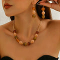 Warm Multicolor Bead Jewelry