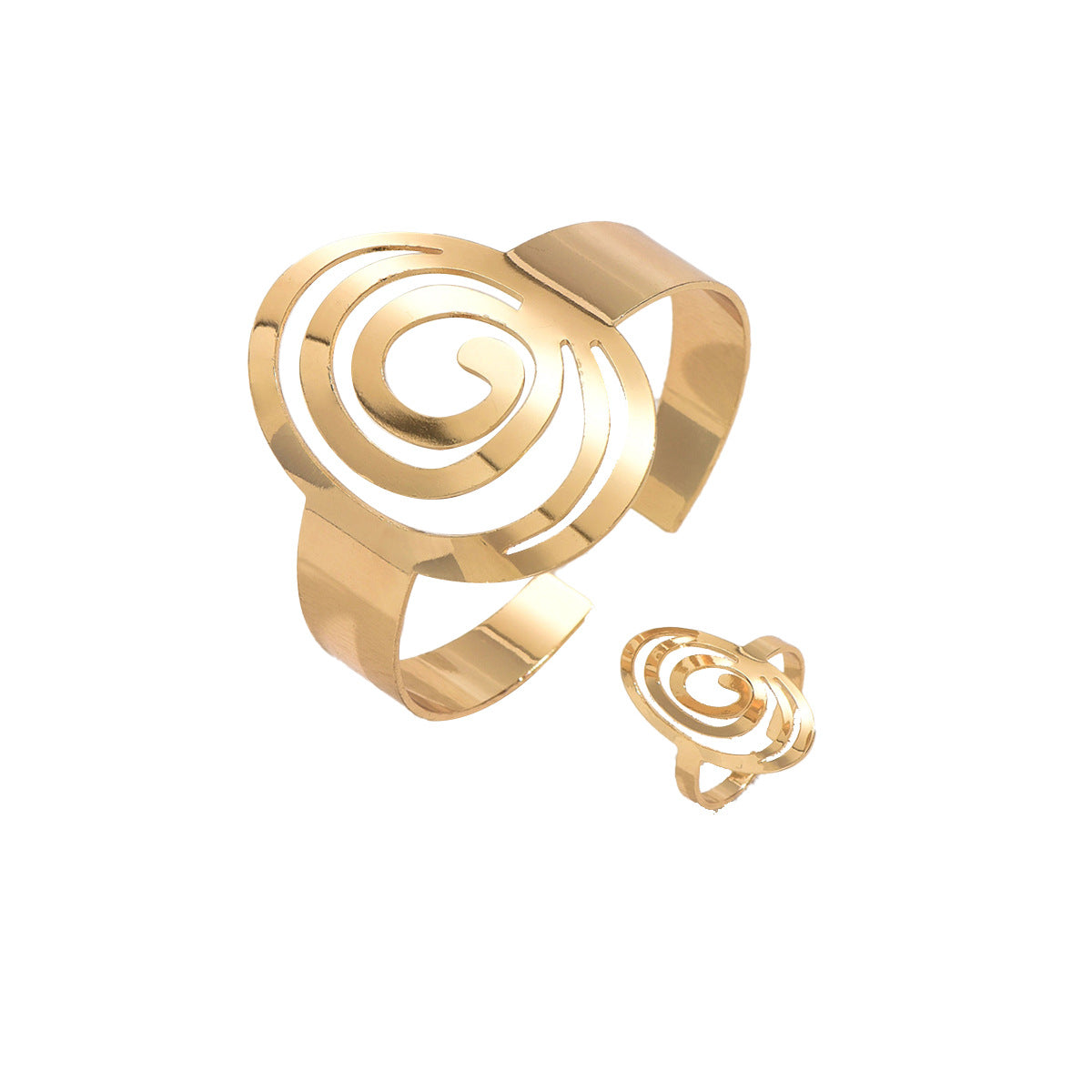 Spiral Openwork Cuff Jewelry — product image 5