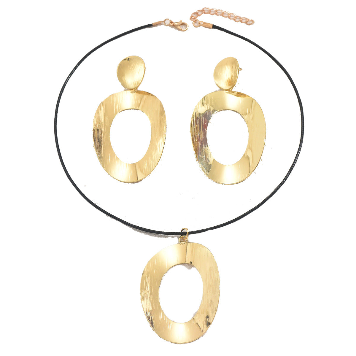 Oversized Oval Openwork Jewelry — product image 5