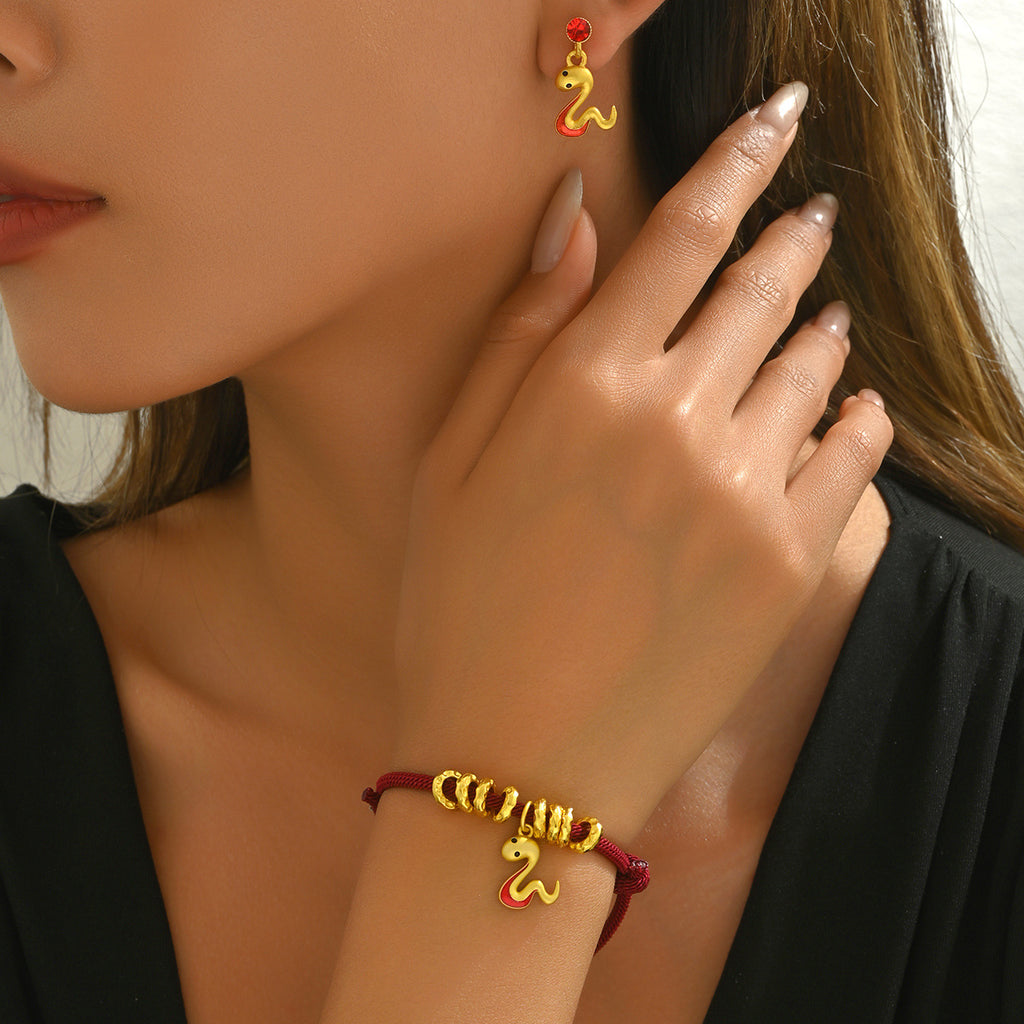 Snake Charm Cord Jewelry