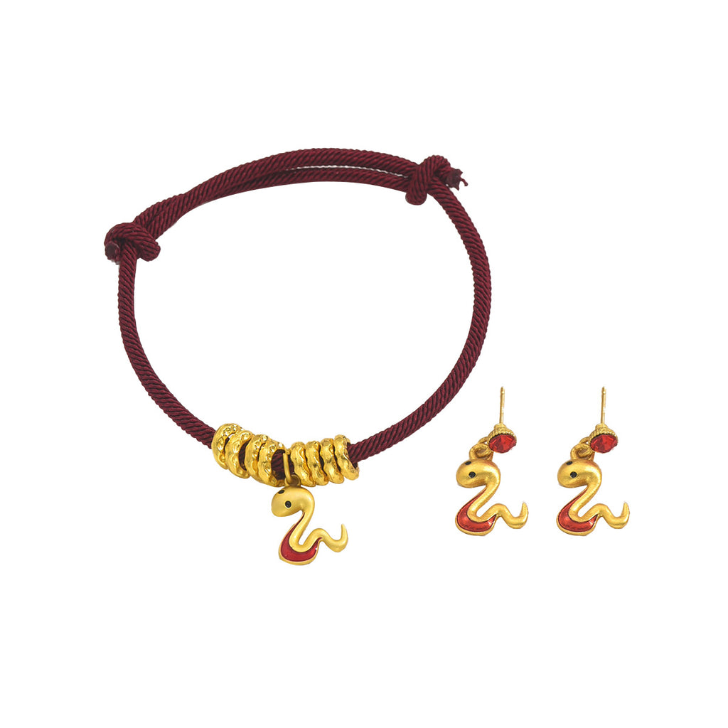 Snake Charm Cord Jewelry — product image 5