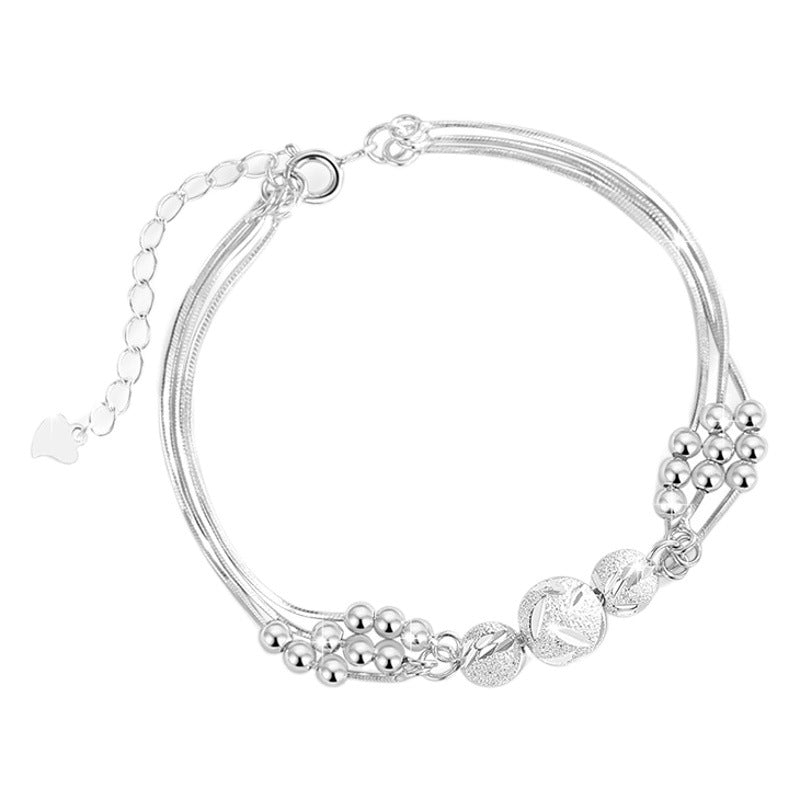 Fine Silver Bell Bracelet