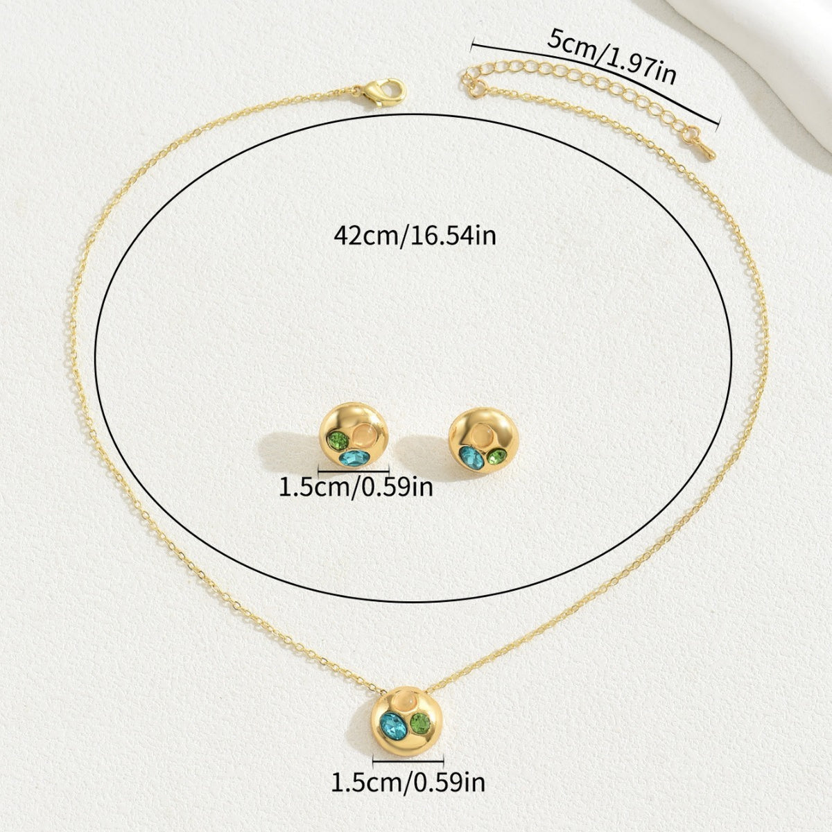 Tiny Mosaic Color Jewelry — product image 3