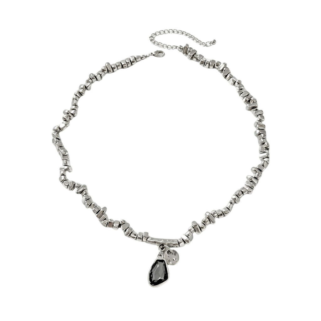 Silver-Tone Dark Drop Jewelry — product image 5