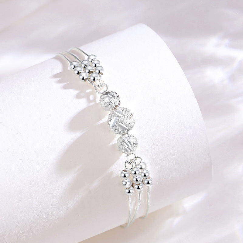 Fine Silver Bell Bracelet