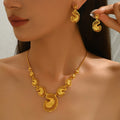 Layered Fan Medallion Jewelry