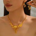 Twisted Leaf Statement Jewelry
