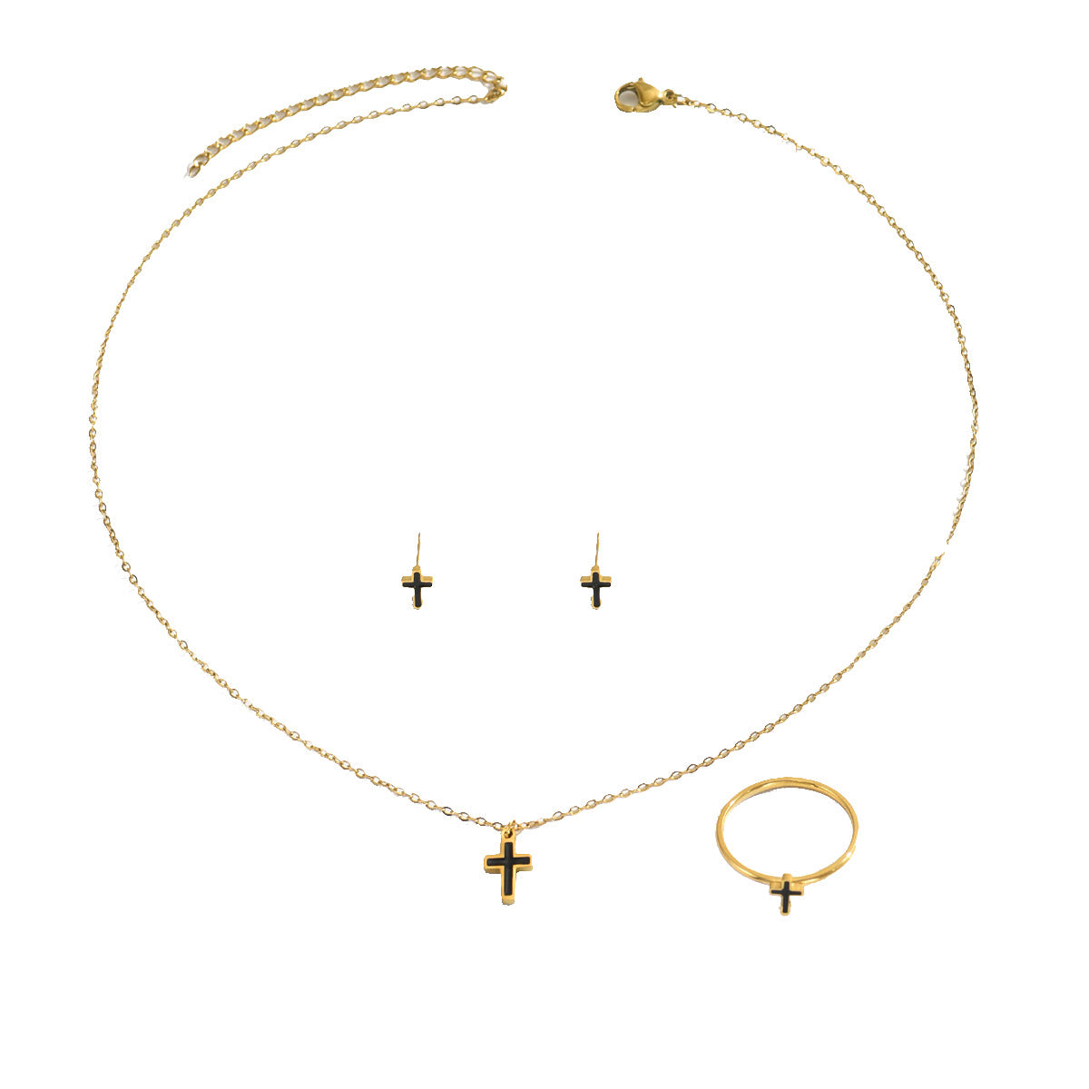 Tiny Four-Point Cross Jewelry — product image 5