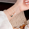 S925 Sterling Silver Necklace Peacock White Fritillary Gift Box Light Luxury Niche Bow Clavicle Chain Valentine's Day Gift