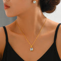 Clear Round Pendant Jewelry