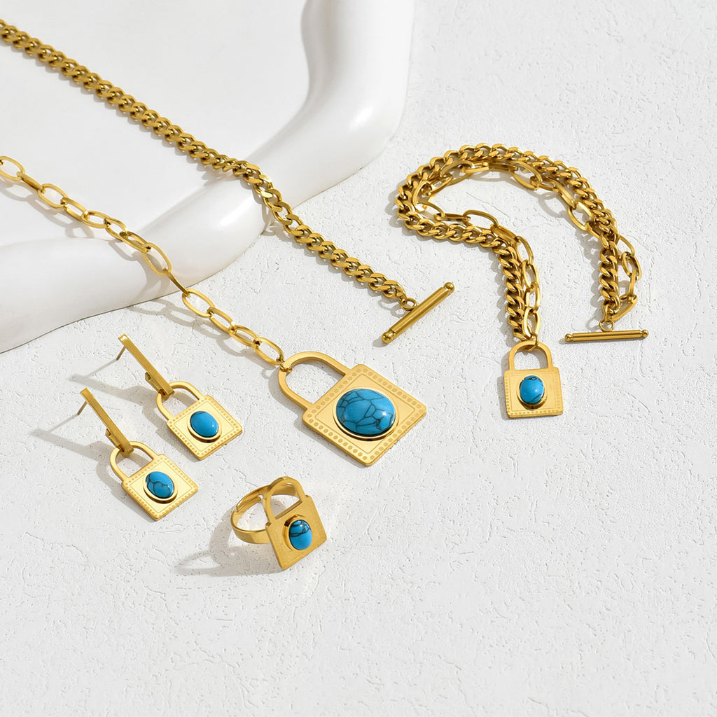 Blue Lock Charm Jewelry — product image 3