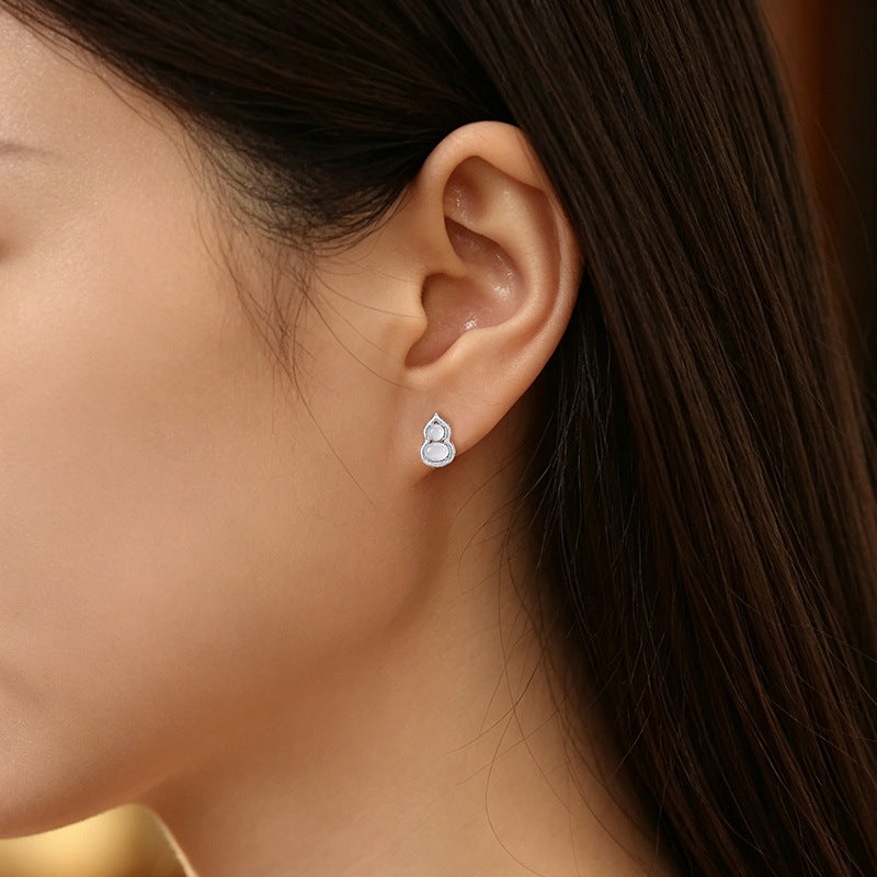 Sterling Silver Gourd Jewelry – Chalcedony
