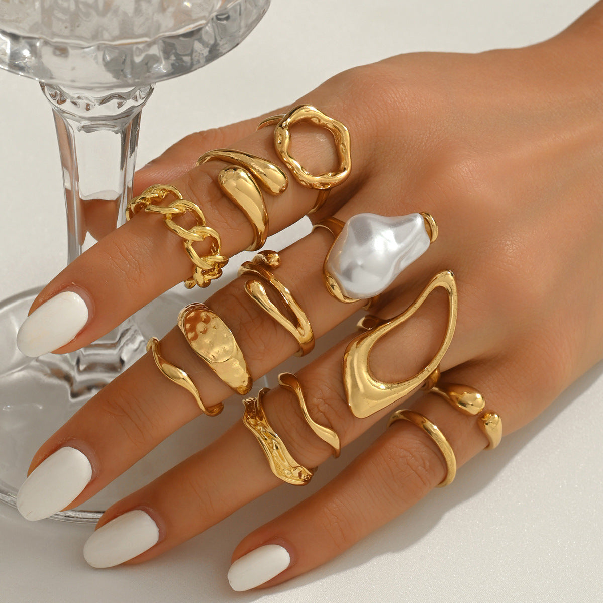 Organic Open Ring Collection — product image 2