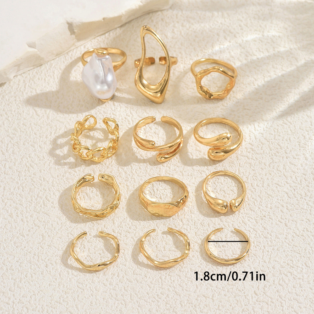 Organic Open Ring Collection — product image 4