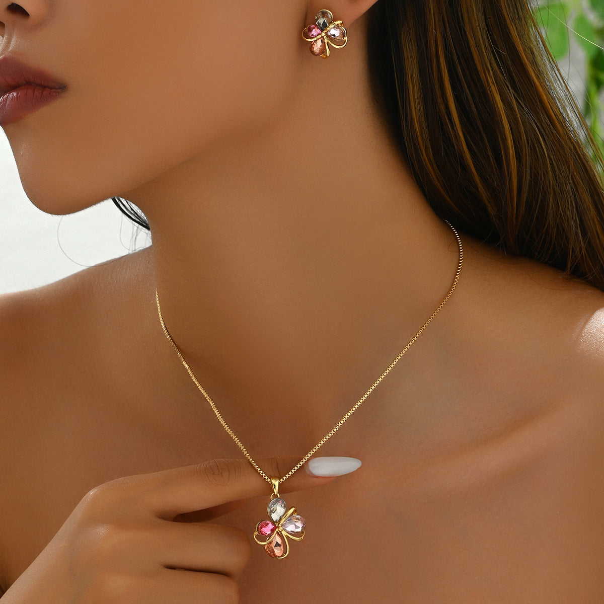 Tiny Pink Petal Jewelry