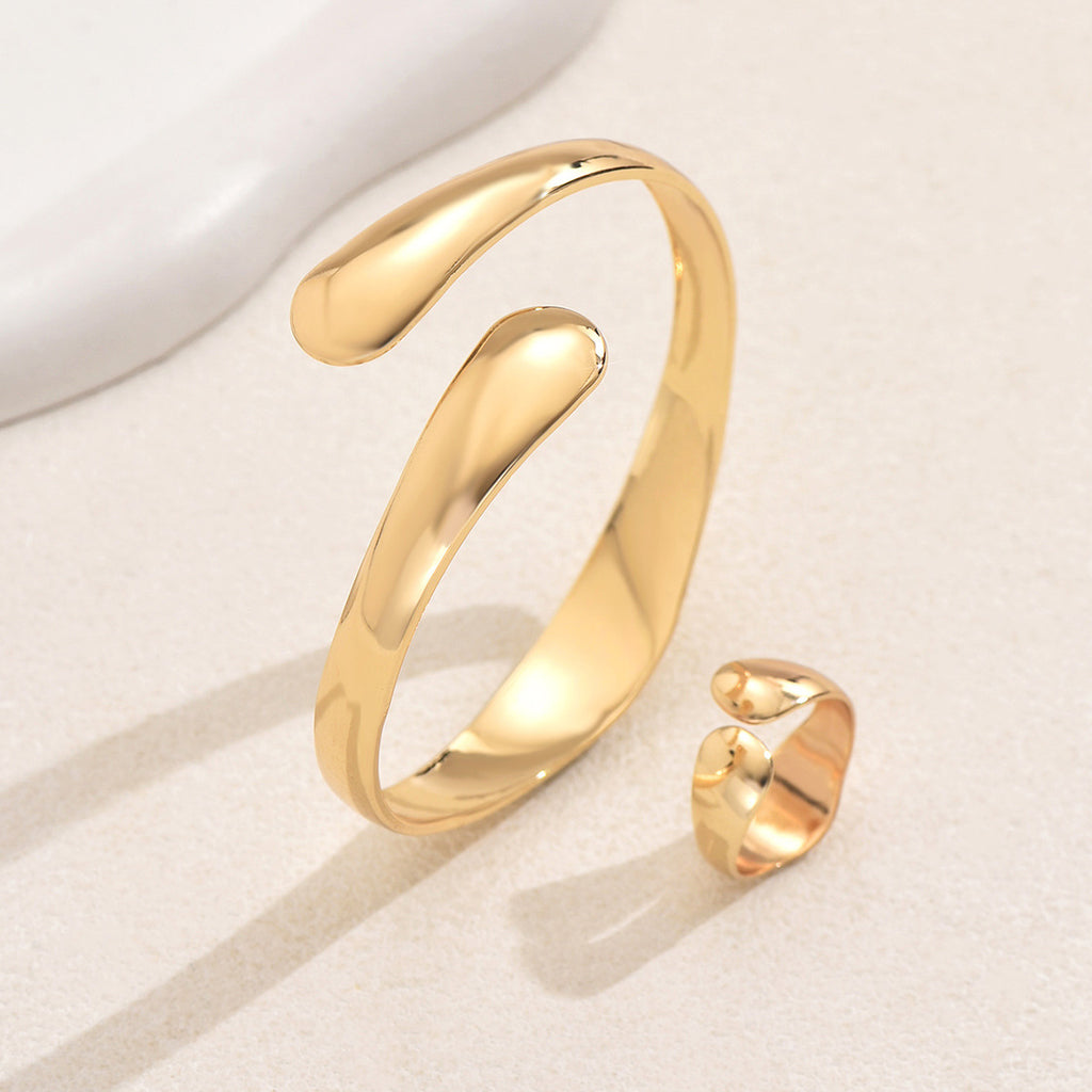 Fluid Double-Tip Open Cuff Jewelry — product image 3