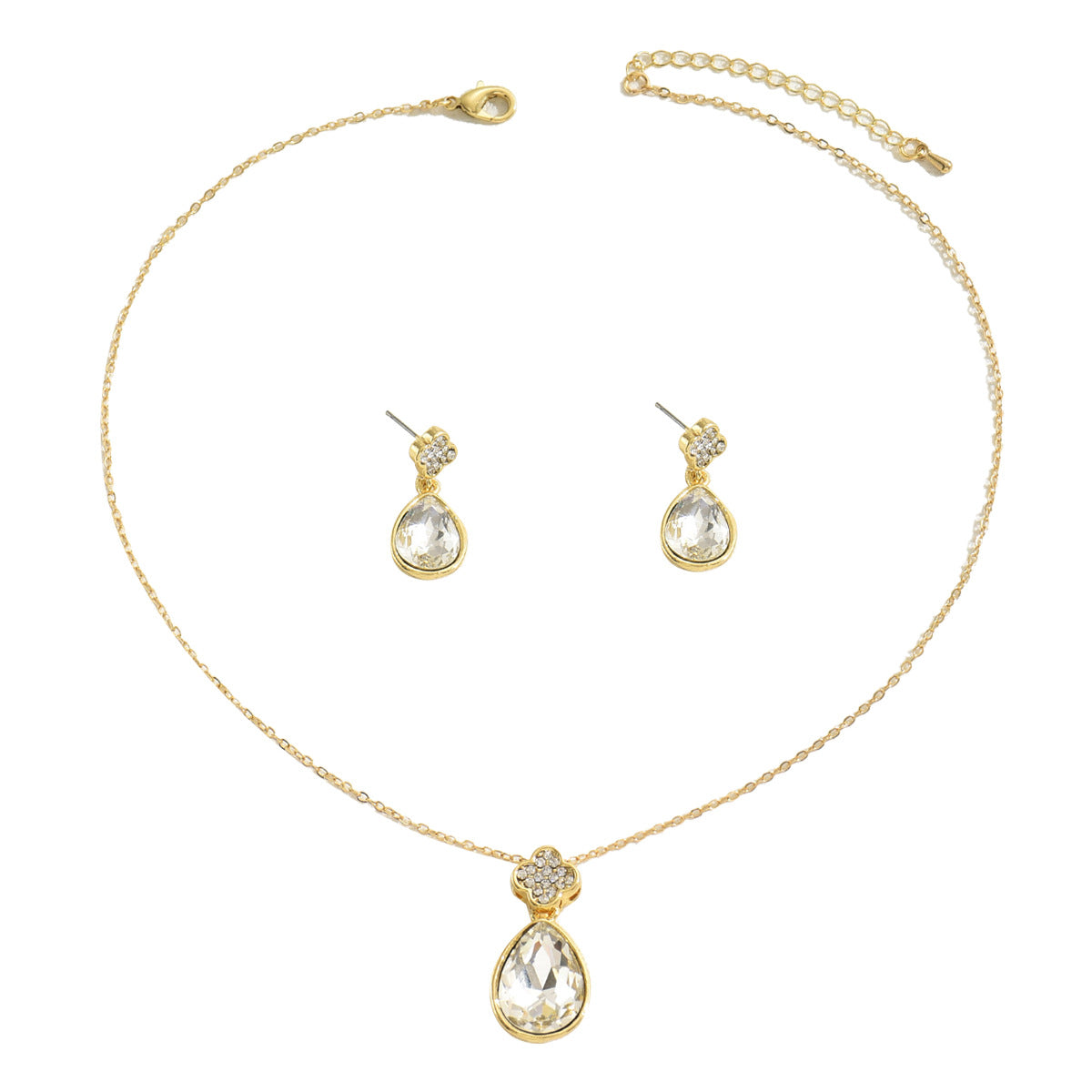 Clear Teardrop and Star Jewelry — product image 5
