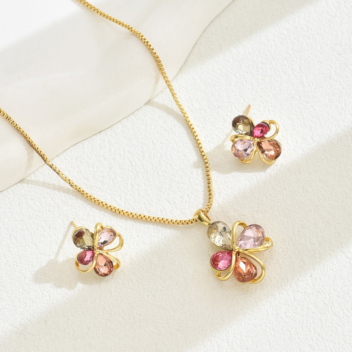Tiny Pink Petal Jewelry — product image 3