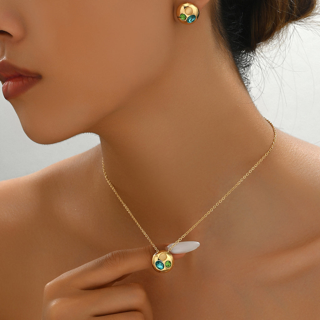 Tiny Mosaic Color Jewelry