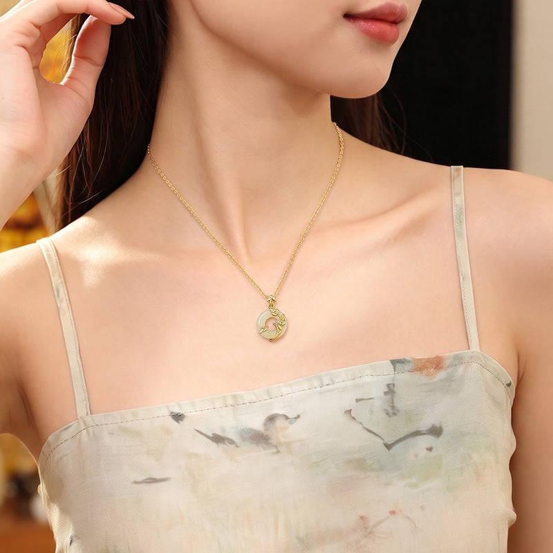Sterling Silver Wheat Jewelry – Hetian Jade