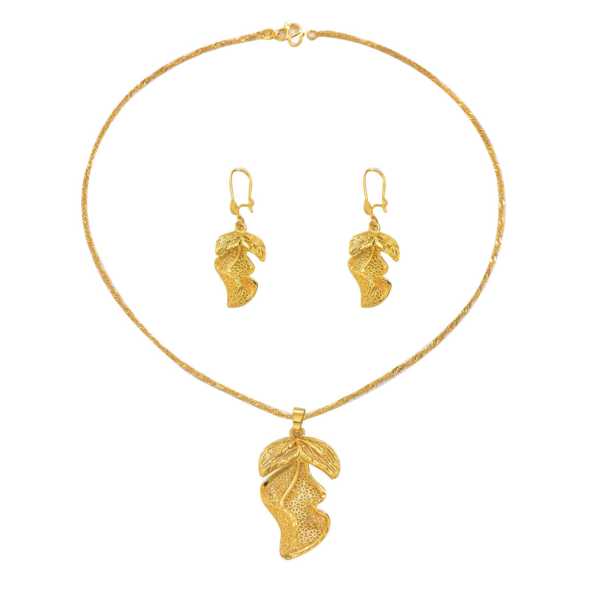 Open Leaf Drop Jewelry — product image 5