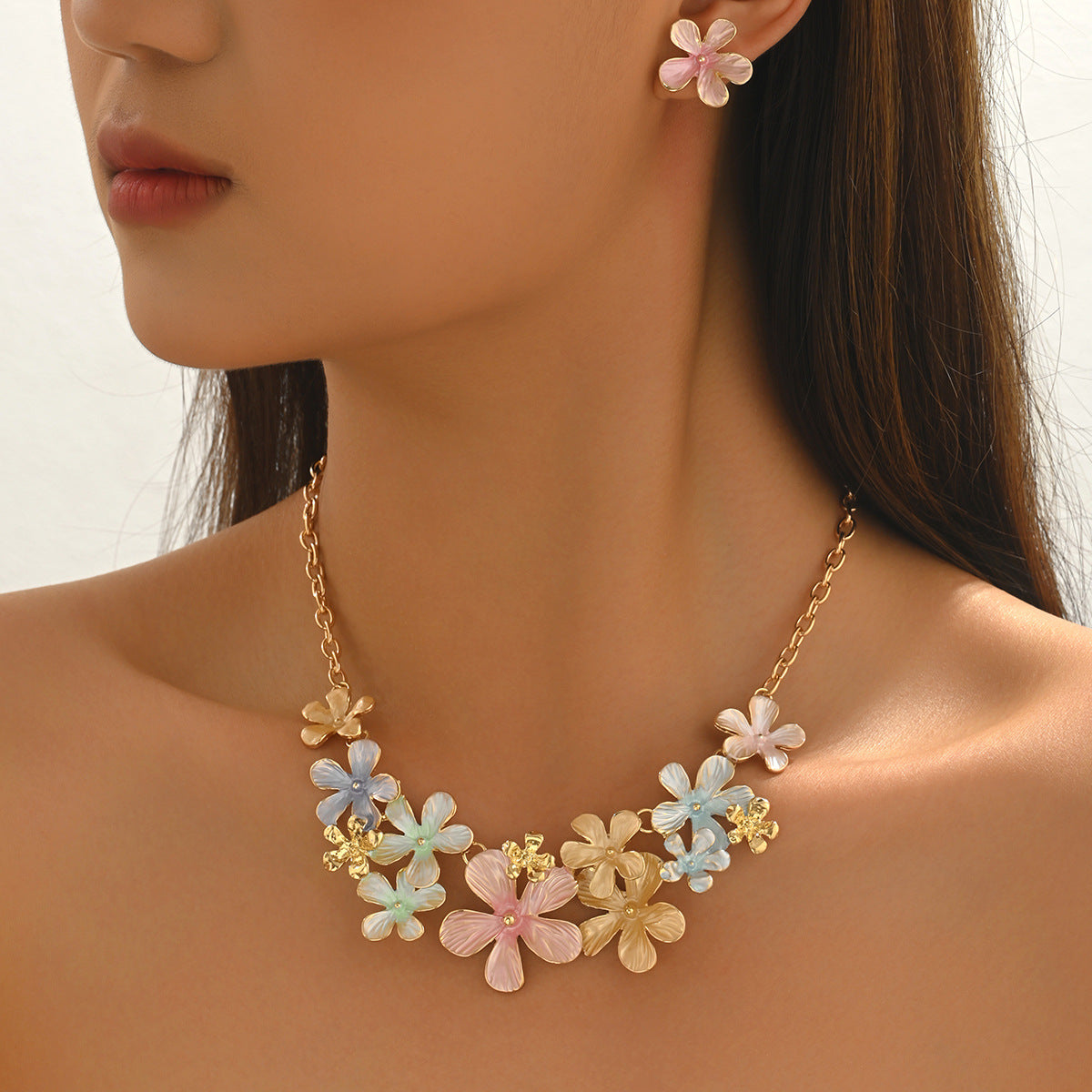 Pastel Flower Cluster Jewelry — product image 2