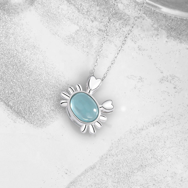 Sterling Silver Crab Jewelry – Pearl Detail