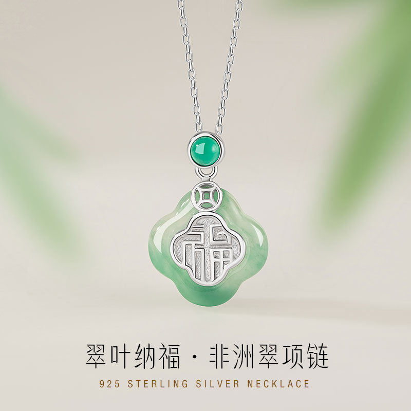 Sterling Silver Clover Jewelry – Chalcedony