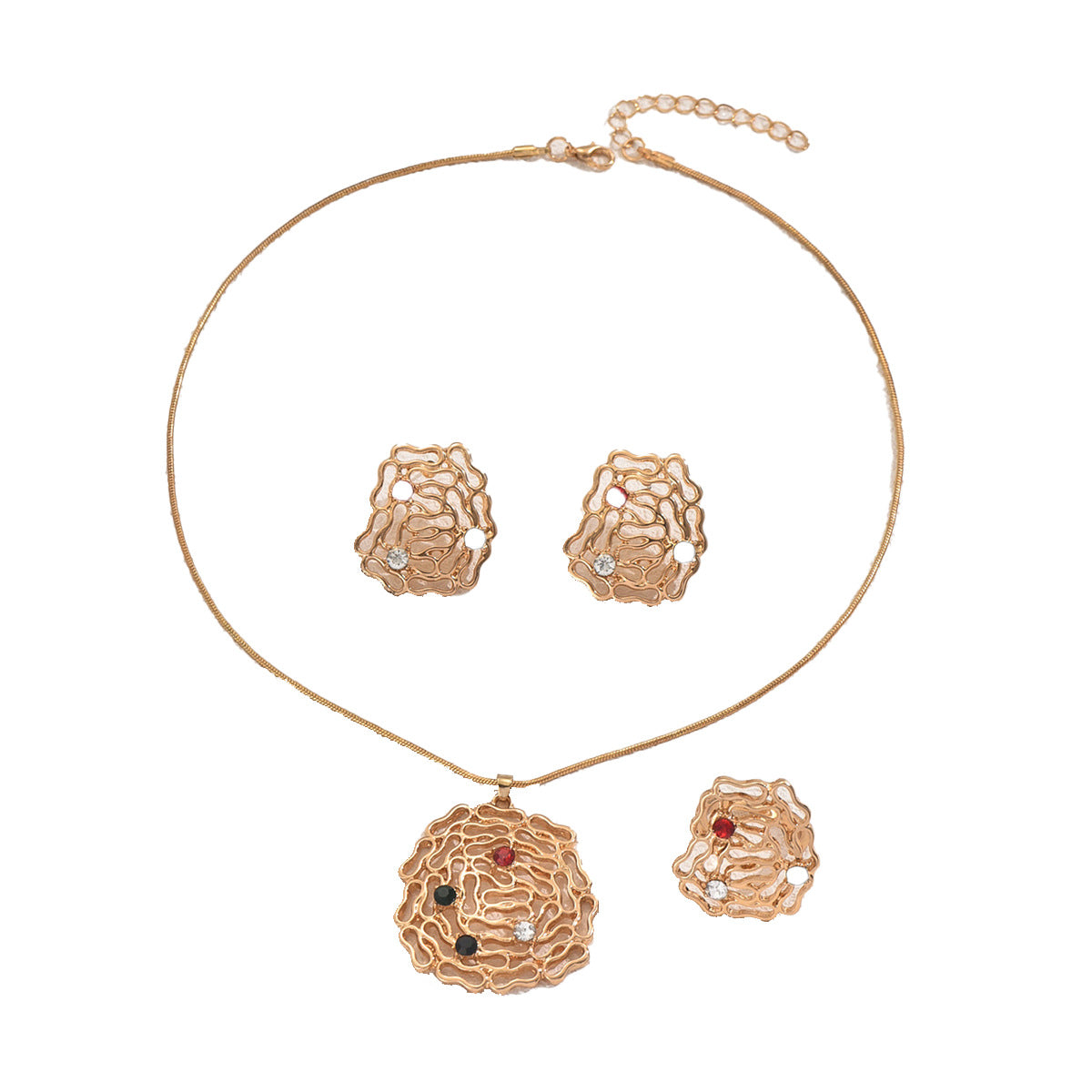 Ornate Openwork Medallion Jewelry — product image 5
